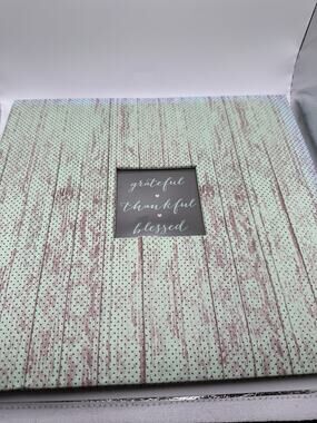 The Paper Studio 14x12.5 Scrapbook Binder w/ 10 Protectors